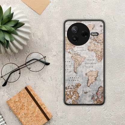 World Map - Xiaomi Poco F7 Pro θήκη