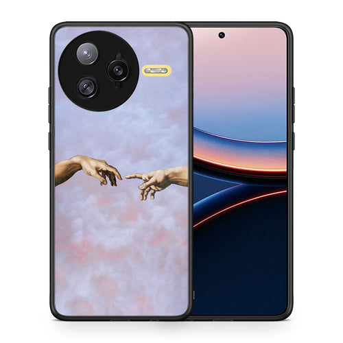 Θήκη Xiaomi Poco F7 Ultra Adam Hand από τη Smartfits με σχέδιο στο πίσω μέρος και μαύρο περίβλημα | Xiaomi Poco F7 Ultra Adam Hand case with colorful back and black bezels