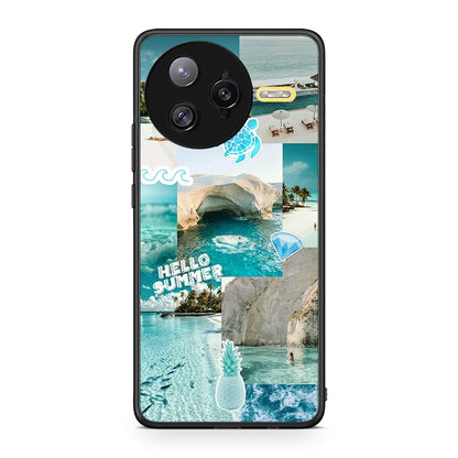 Xiaomi Poco F7 Ultra Aesthetic Summer Θήκη από τη Smartfits με σχέδιο στο πίσω μέρος και μαύρο περίβλημα | Smartphone case with colorful back and black bezels by Smartfits