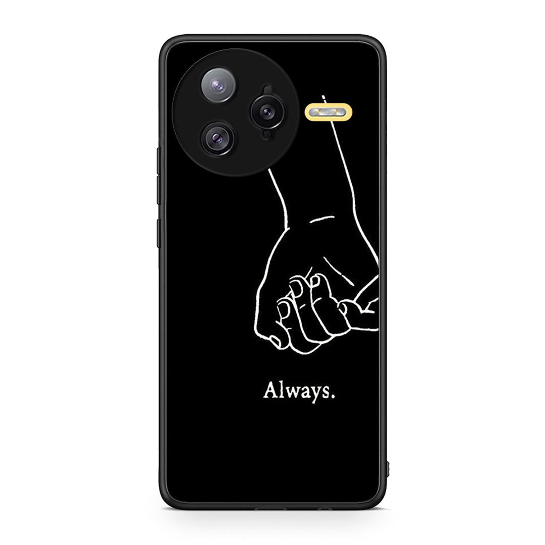 Xiaomi Poco F7 Ultra Always & Forever 1 Θήκη Αγίου Βαλεντίνου από τη Smartfits με σχέδιο στο πίσω μέρος και μαύρο περίβλημα | Smartphone case with colorful back and black bezels by Smartfits