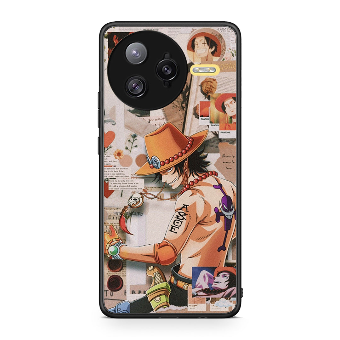 Xiaomi Poco F7 Ultra Anime Collage θήκη από τη Smartfits με σχέδιο στο πίσω μέρος και μαύρο περίβλημα | Smartphone case with colorful back and black bezels by Smartfits