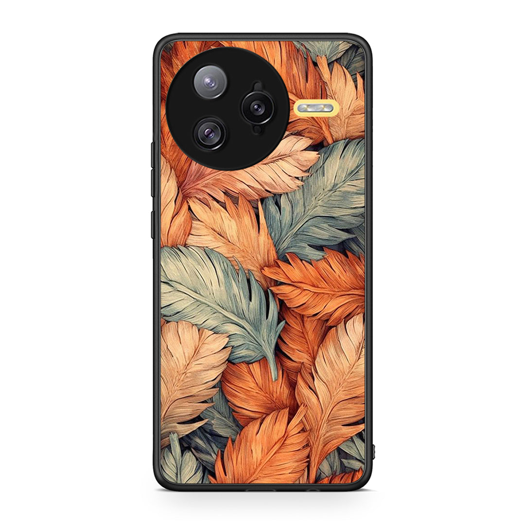 Xiaomi Poco F7 Ultra Autumn Leaves Θήκη από τη Smartfits με σχέδιο στο πίσω μέρος και μαύρο περίβλημα | Smartphone case with colorful back and black bezels by Smartfits