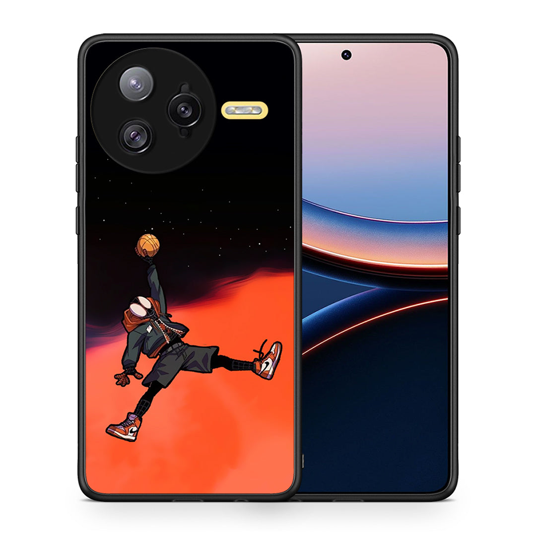 Θήκη Xiaomi Poco F7 Ultra Basketball Hero από τη Smartfits με σχέδιο στο πίσω μέρος και μαύρο περίβλημα | Xiaomi Poco F7 Ultra Basketball Hero case with colorful back and black bezels