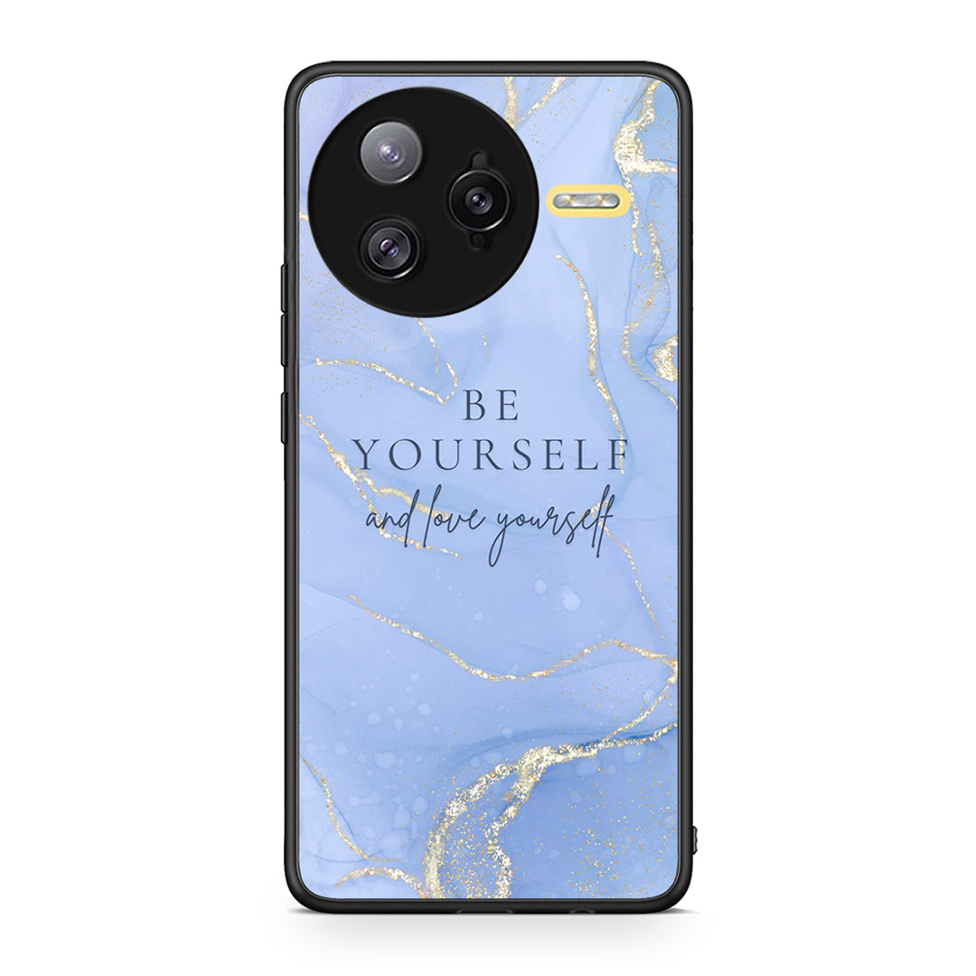 Xiaomi Poco F7 Ultra Be Yourself θήκη από τη Smartfits με σχέδιο στο πίσω μέρος και μαύρο περίβλημα | Smartphone case with colorful back and black bezels by Smartfits