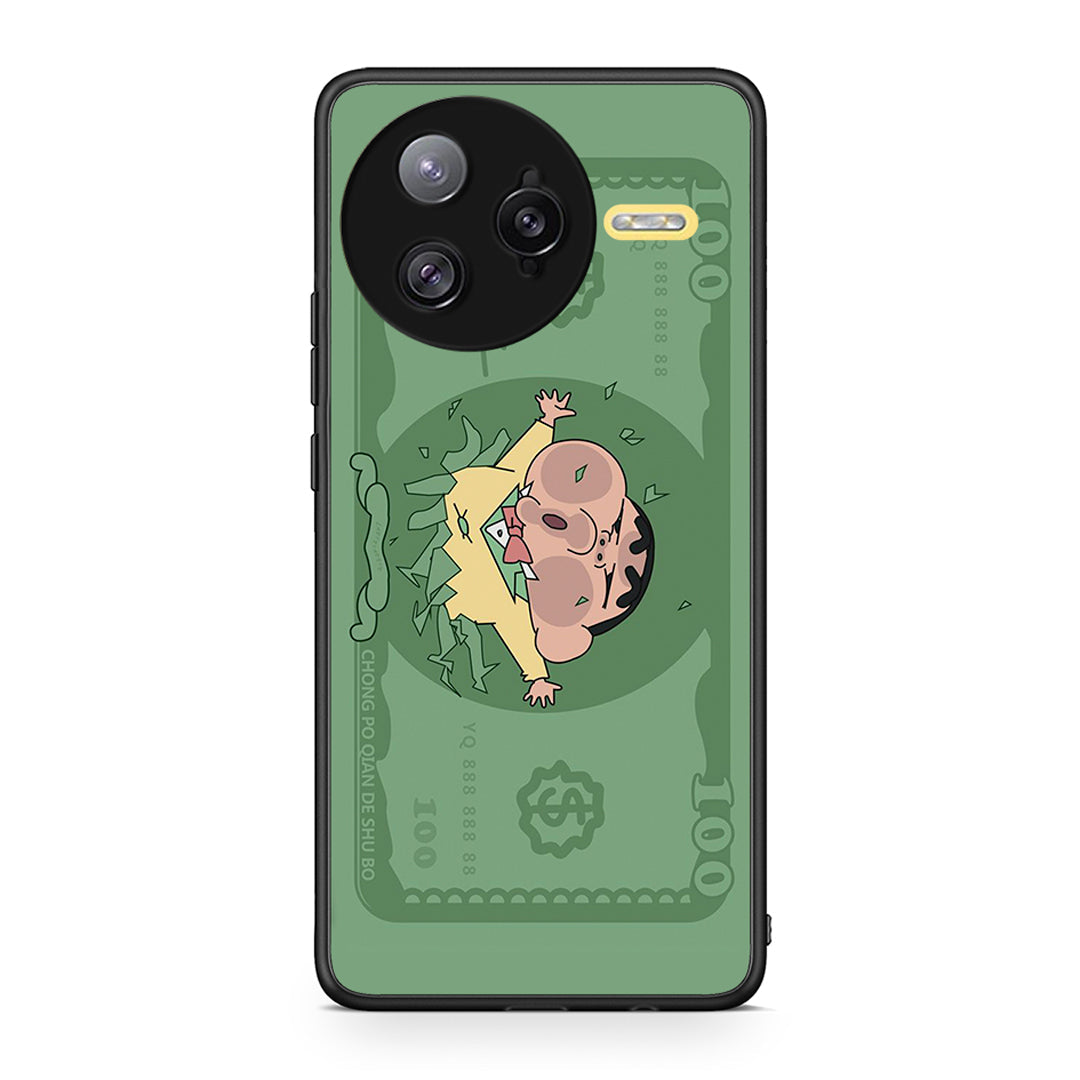 Xiaomi Poco F7 Ultra Big Money Θήκη Αγίου Βαλεντίνου από τη Smartfits με σχέδιο στο πίσω μέρος και μαύρο περίβλημα | Smartphone case with colorful back and black bezels by Smartfits