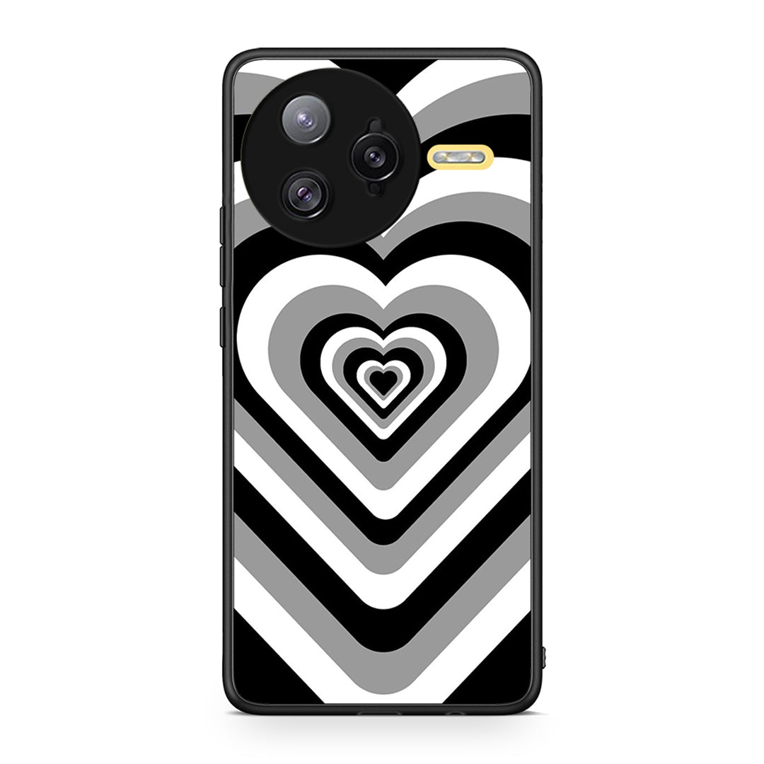 Xiaomi Poco F7 Ultra Black Hearts θήκη από τη Smartfits με σχέδιο στο πίσω μέρος και μαύρο περίβλημα | Smartphone case with colorful back and black bezels by Smartfits