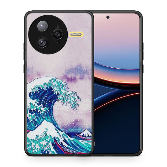 Θήκη Xiaomi Poco F7 Ultra Blue Waves από τη Smartfits με σχέδιο στο πίσω μέρος και μαύρο περίβλημα | Xiaomi Poco F7 Ultra Blue Waves case with colorful back and black bezels