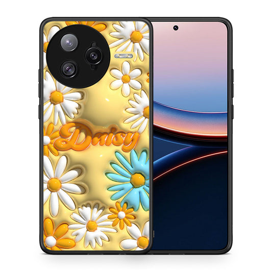 Θήκη Xiaomi Poco F7 Ultra Bubble Daisies από τη Smartfits με σχέδιο στο πίσω μέρος και μαύρο περίβλημα | Xiaomi Poco F7 Ultra Bubble Daisies case with colorful back and black bezels