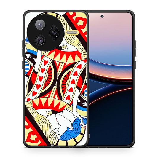 Θήκη Xiaomi Poco F7 Ultra Card Love από τη Smartfits με σχέδιο στο πίσω μέρος και μαύρο περίβλημα | Xiaomi Poco F7 Ultra Card Love case with colorful back and black bezels