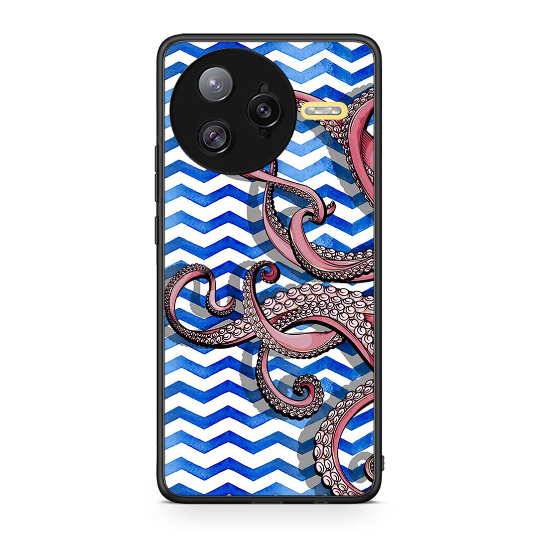 Xiaomi Poco F7 Ultra Chevron Devilfish θήκη από τη Smartfits με σχέδιο στο πίσω μέρος και μαύρο περίβλημα | Smartphone case with colorful back and black bezels by Smartfits