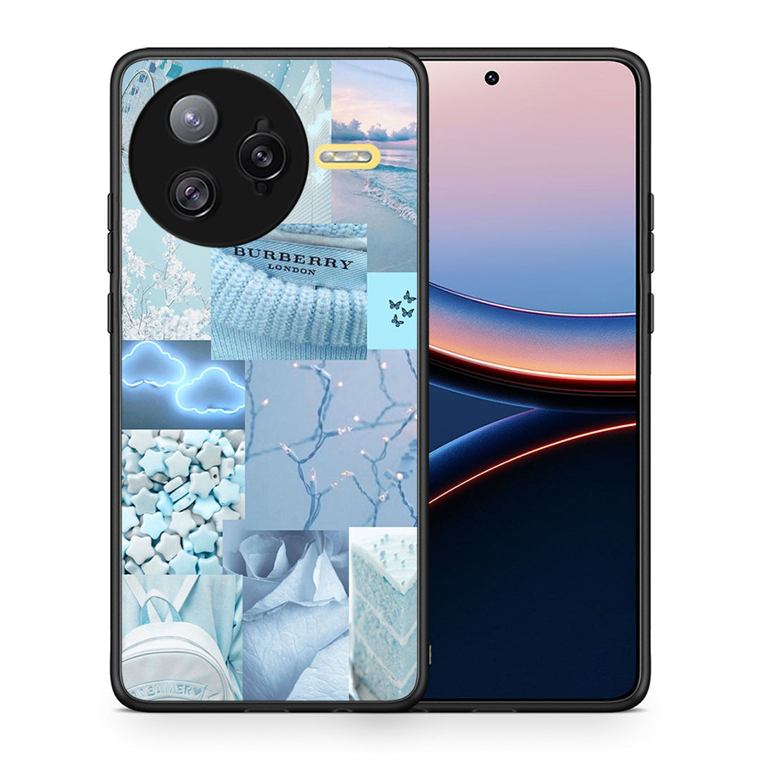 Θήκη Xiaomi Poco F7 Ultra Ciel Aesthetic Collage από τη Smartfits με σχέδιο στο πίσω μέρος και μαύρο περίβλημα | Xiaomi Poco F7 Ultra Ciel Aesthetic Collage case with colorful back and black bezels
