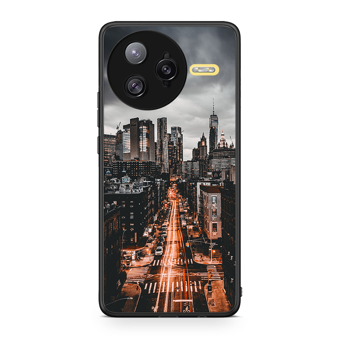 Xiaomi Poco F7 Ultra City Lights θήκη από τη Smartfits με σχέδιο στο πίσω μέρος και μαύρο περίβλημα | Smartphone case with colorful back and black bezels by Smartfits