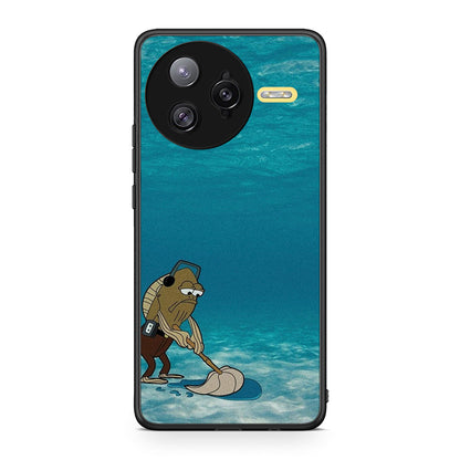 Xiaomi Poco F7 Ultra Clean The Ocean Θήκη από τη Smartfits με σχέδιο στο πίσω μέρος και μαύρο περίβλημα | Smartphone case with colorful back and black bezels by Smartfits