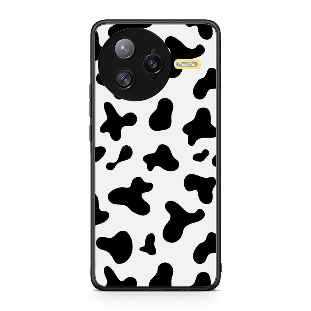 Xiaomi Poco F7 Ultra Cow Print θήκη από τη Smartfits με σχέδιο στο πίσω μέρος και μαύρο περίβλημα | Smartphone case with colorful back and black bezels by Smartfits