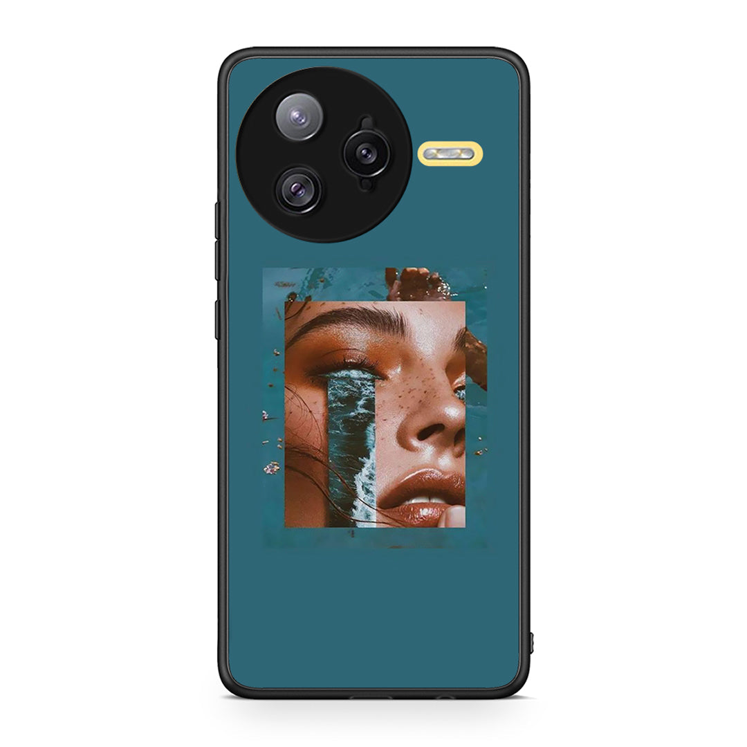 Xiaomi Poco F7 Ultra Cry An Ocean θήκη από τη Smartfits με σχέδιο στο πίσω μέρος και μαύρο περίβλημα | Smartphone case with colorful back and black bezels by Smartfits