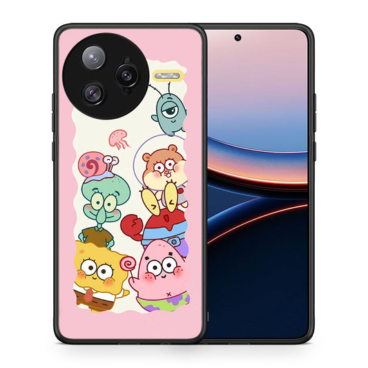 Θήκη Xiaomi Poco F7 Ultra Cute Companion από τη Smartfits με σχέδιο στο πίσω μέρος και μαύρο περίβλημα | Xiaomi Poco F7 Ultra Cute Companion case with colorful back and black bezels