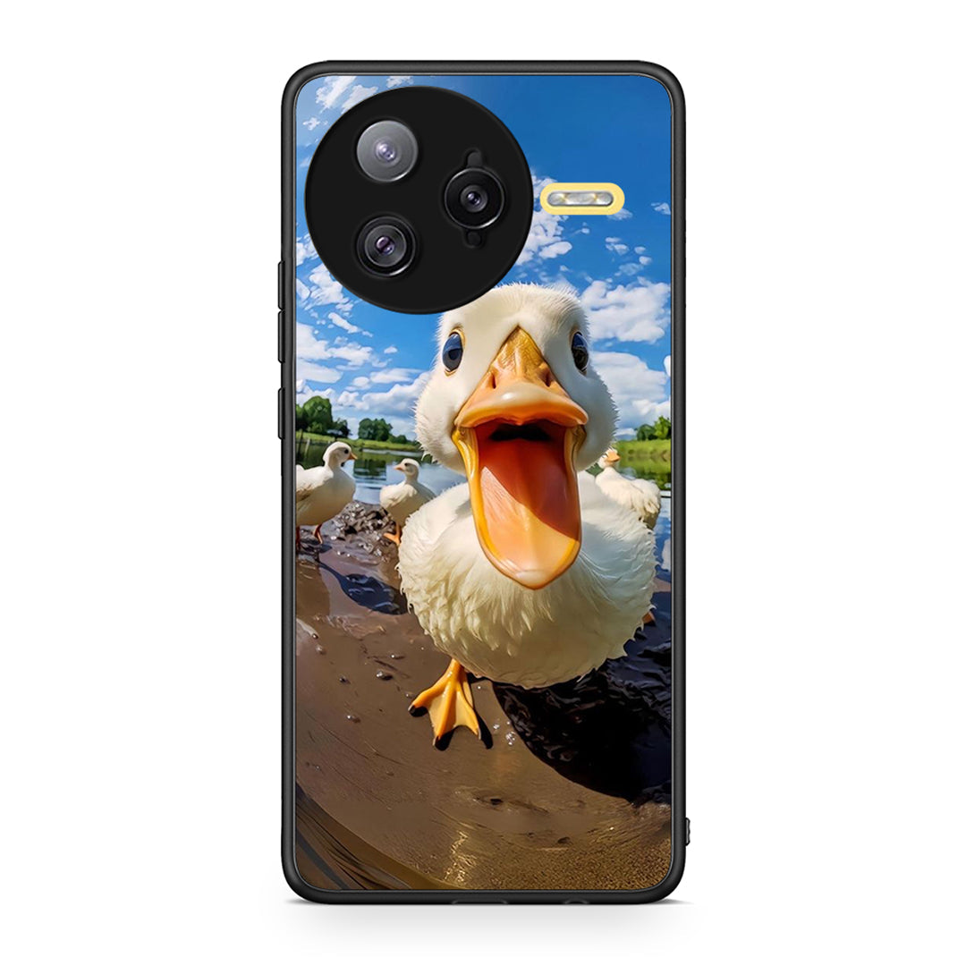 Xiaomi Poco F7 Ultra Duck Face θήκη από τη Smartfits με σχέδιο στο πίσω μέρος και μαύρο περίβλημα | Smartphone case with colorful back and black bezels by Smartfits