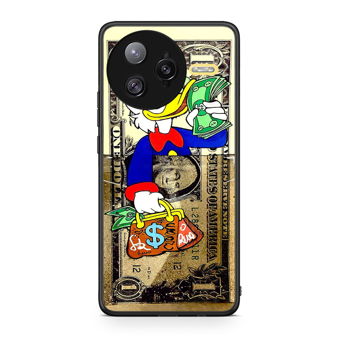 Xiaomi Poco F7 Ultra Duck Money Θήκη από τη Smartfits με σχέδιο στο πίσω μέρος και μαύρο περίβλημα | Smartphone case with colorful back and black bezels by Smartfits