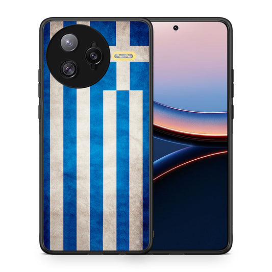 Θήκη Xiaomi Poco F7 Ultra Greek Flag από τη Smartfits με σχέδιο στο πίσω μέρος και μαύρο περίβλημα | Xiaomi Poco F7 Ultra Greek Flag case with colorful back and black bezels