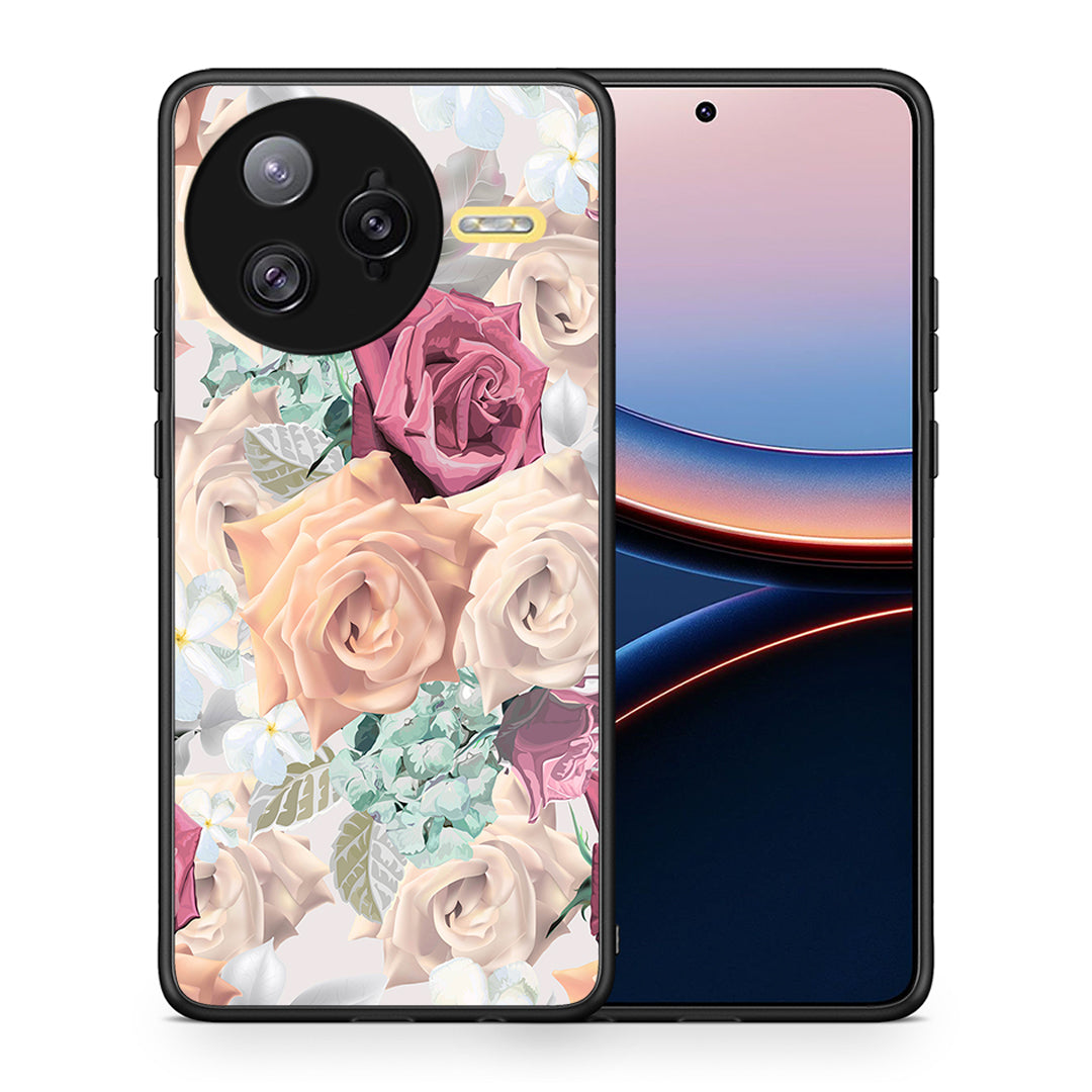 Θήκη Xiaomi Poco F7 Ultra Bouquet Floral από τη Smartfits με σχέδιο στο πίσω μέρος και μαύρο περίβλημα | Xiaomi Poco F7 Ultra Bouquet Floral case with colorful back and black bezels