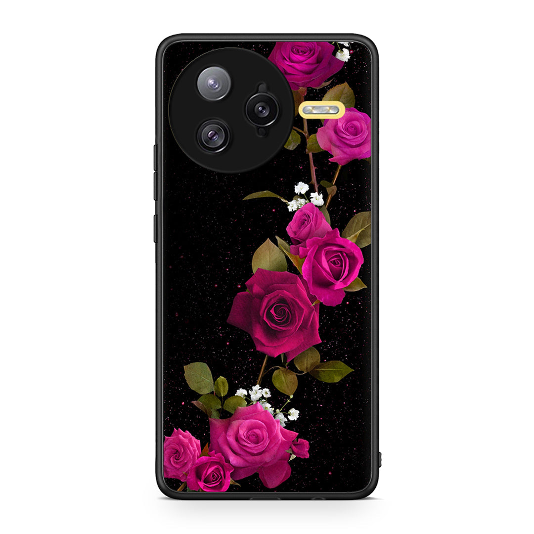4 - Xiaomi Poco F7 Ultra Red Roses Flower case, cover, bumper