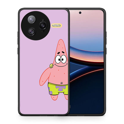 Θήκη Xiaomi Poco F7 Ultra Friends Patrick από τη Smartfits με σχέδιο στο πίσω μέρος και μαύρο περίβλημα | Xiaomi Poco F7 Ultra Friends Patrick case with colorful back and black bezels