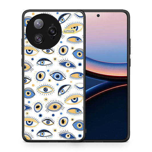 Θήκη Xiaomi Poco F7 Ultra Ftou Ftou από τη Smartfits με σχέδιο στο πίσω μέρος και μαύρο περίβλημα | Xiaomi Poco F7 Ultra Ftou Ftou case with colorful back and black bezels