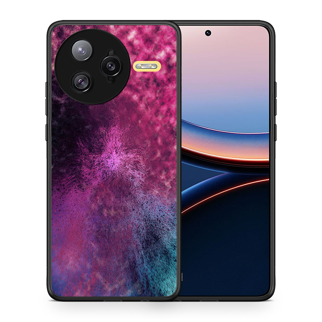Θήκη Xiaomi Poco F7 Ultra Aurora Galaxy από τη Smartfits με σχέδιο στο πίσω μέρος και μαύρο περίβλημα | Xiaomi Poco F7 Ultra Aurora Galaxy case with colorful back and black bezels