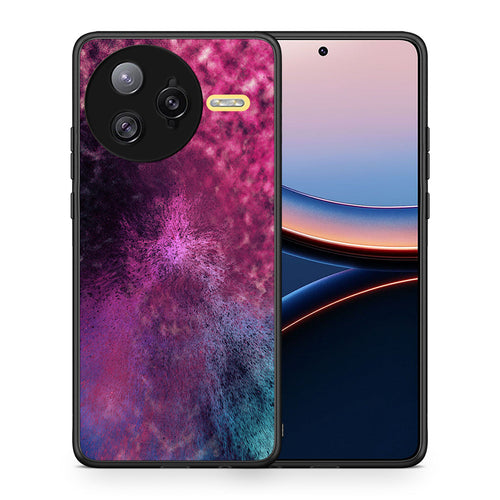 Θήκη Xiaomi Poco F7 Ultra Aurora Galaxy από τη Smartfits με σχέδιο στο πίσω μέρος και μαύρο περίβλημα | Xiaomi Poco F7 Ultra Aurora Galaxy case with colorful back and black bezels