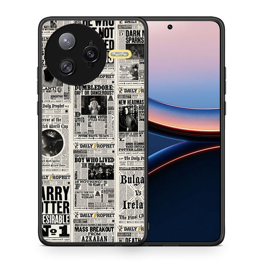 Θήκη Xiaomi Poco F7 Ultra Harry Paper από τη Smartfits με σχέδιο στο πίσω μέρος και μαύρο περίβλημα | Xiaomi Poco F7 Ultra Harry Paper case with colorful back and black bezels
