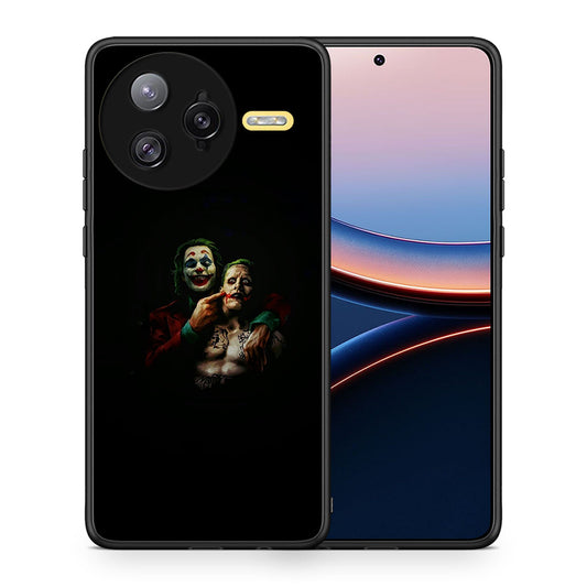 Θήκη Xiaomi Poco F7 Ultra Clown Hero από τη Smartfits με σχέδιο στο πίσω μέρος και μαύρο περίβλημα | Xiaomi Poco F7 Ultra Clown Hero case with colorful back and black bezels
