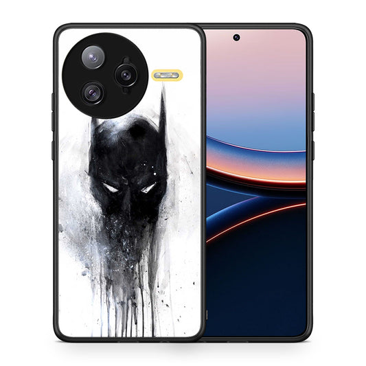 Θήκη Xiaomi Poco F7 Ultra Paint Bat Hero από τη Smartfits με σχέδιο στο πίσω μέρος και μαύρο περίβλημα | Xiaomi Poco F7 Ultra Paint Bat Hero case with colorful back and black bezels