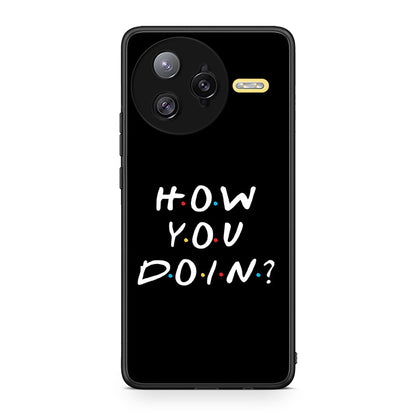 Xiaomi Poco F7 Ultra How You Doin θήκη από τη Smartfits με σχέδιο στο πίσω μέρος και μαύρο περίβλημα | Smartphone case with colorful back and black bezels by Smartfits