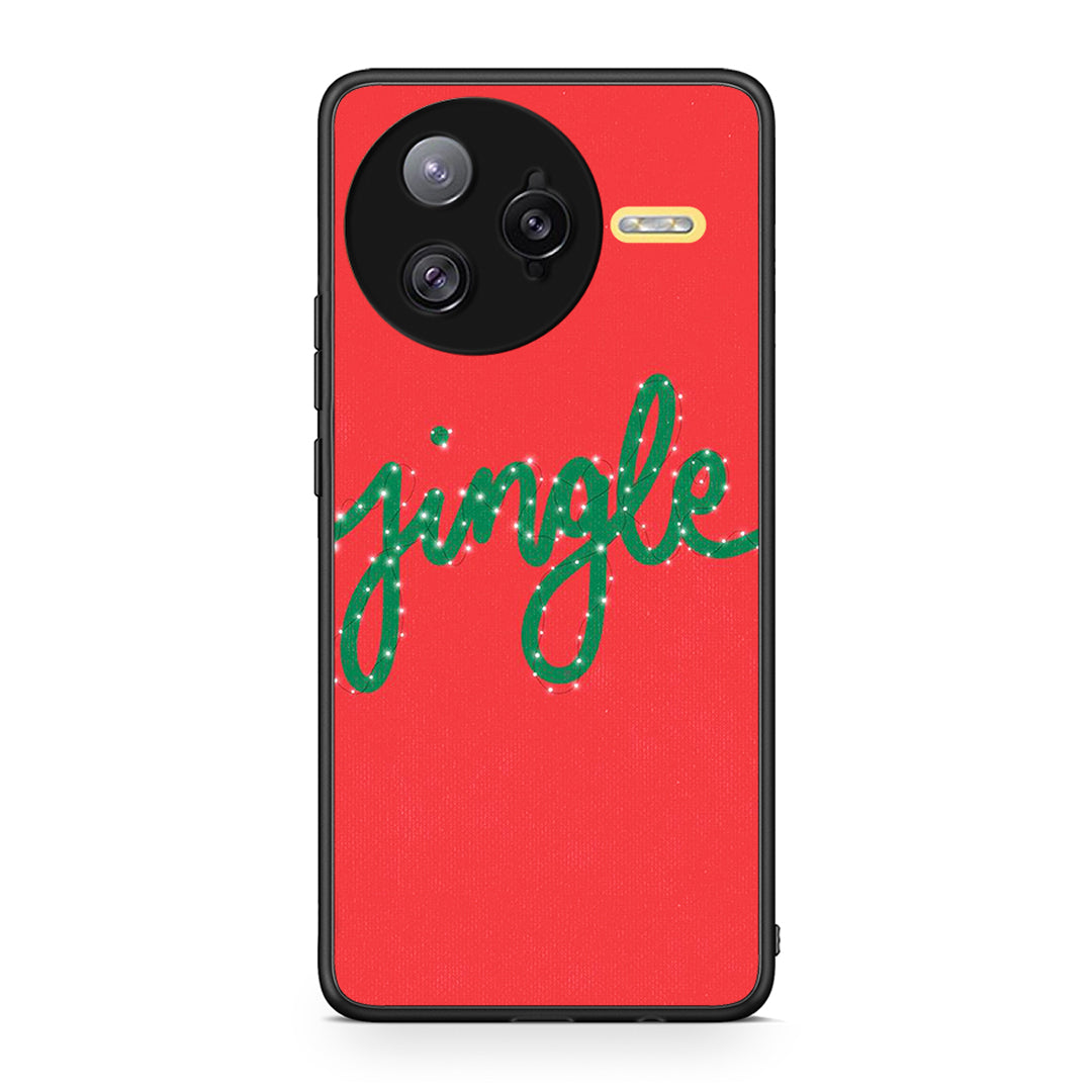 Xiaomi Poco F7 Ultra Jingle Xmas θήκη από τη Smartfits με σχέδιο στο πίσω μέρος και μαύρο περίβλημα | Smartphone case with colorful back and black bezels by Smartfits