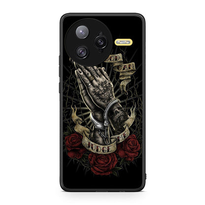 Xiaomi Poco F7 Ultra Judge By God θήκη από τη Smartfits με σχέδιο στο πίσω μέρος και μαύρο περίβλημα | Smartphone case with colorful back and black bezels by Smartfits