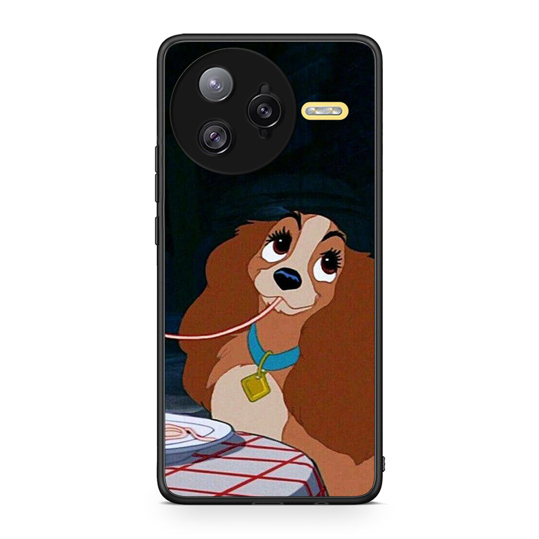 Xiaomi Poco F7 Ultra Lady And Tramp 2 Θήκη Αγίου Βαλεντίνου από τη Smartfits με σχέδιο στο πίσω μέρος και μαύρο περίβλημα | Smartphone case with colorful back and black bezels by Smartfits