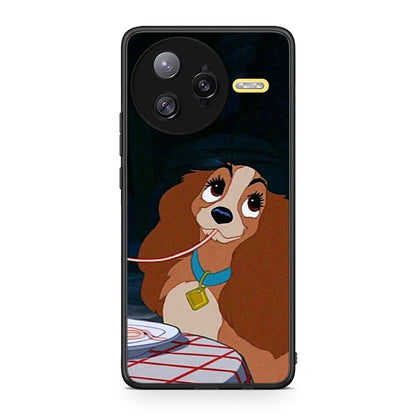 Xiaomi Poco F7 Ultra Lady And Tramp 2 Θήκη Αγίου Βαλεντίνου από τη Smartfits με σχέδιο στο πίσω μέρος και μαύρο περίβλημα | Smartphone case with colorful back and black bezels by Smartfits