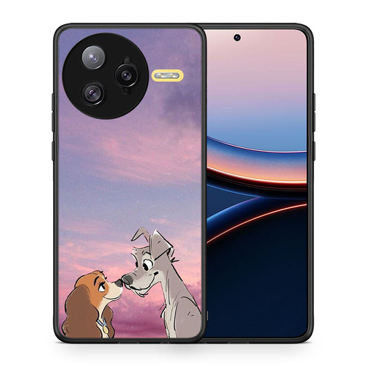 Θήκη Xiaomi Poco F7 Ultra Lady And Tramp από τη Smartfits με σχέδιο στο πίσω μέρος και μαύρο περίβλημα | Xiaomi Poco F7 Ultra Lady And Tramp case with colorful back and black bezels