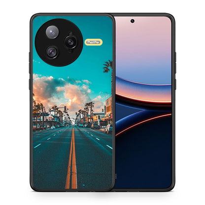 Θήκη Xiaomi Poco F7 Ultra City Landscape από τη Smartfits με σχέδιο στο πίσω μέρος και μαύρο περίβλημα | Xiaomi Poco F7 Ultra City Landscape case with colorful back and black bezels