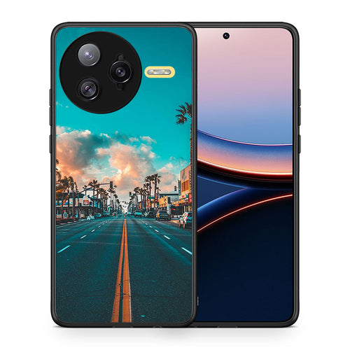 Θήκη Xiaomi Poco F7 Ultra City Landscape από τη Smartfits με σχέδιο στο πίσω μέρος και μαύρο περίβλημα | Xiaomi Poco F7 Ultra City Landscape case with colorful back and black bezels