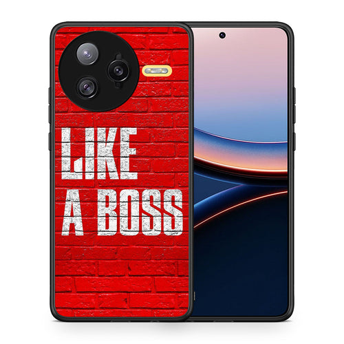 Θήκη Xiaomi Poco F7 Ultra Like A Boss από τη Smartfits με σχέδιο στο πίσω μέρος και μαύρο περίβλημα | Xiaomi Poco F7 Ultra Like A Boss case with colorful back and black bezels