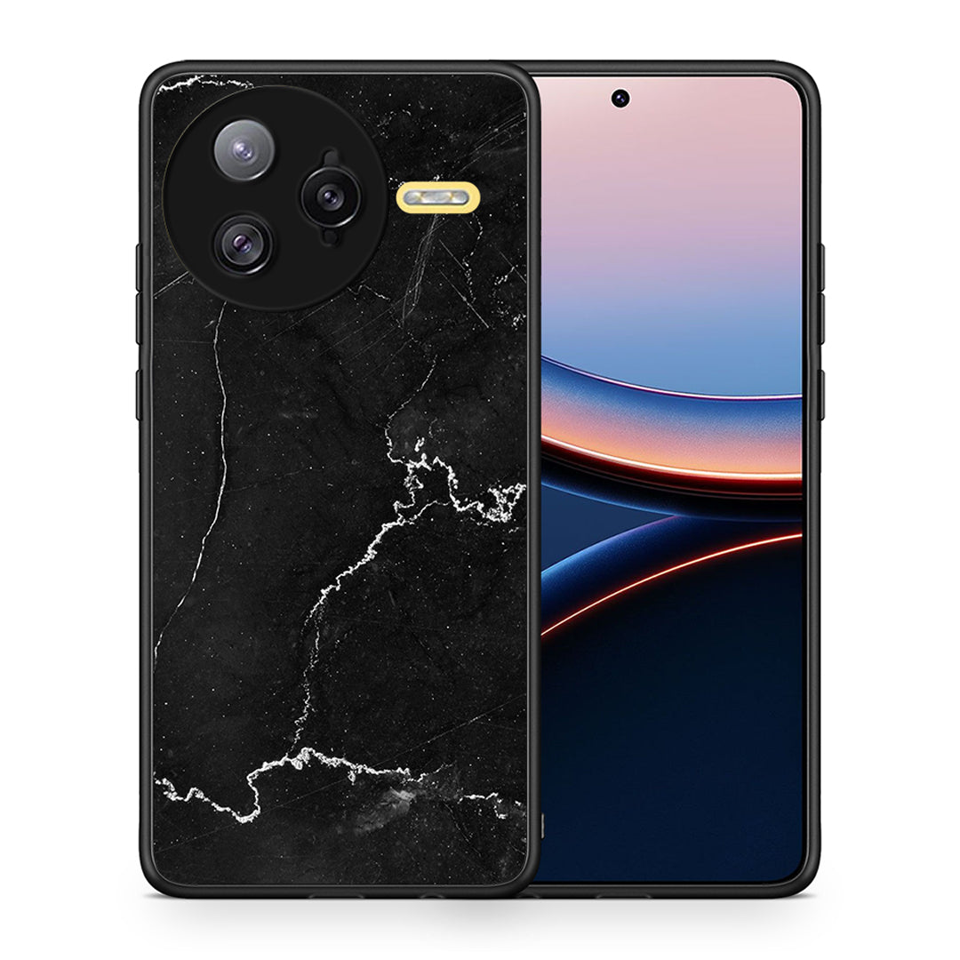 Θήκη Xiaomi Poco F7 Ultra Marble Black από τη Smartfits με σχέδιο στο πίσω μέρος και μαύρο περίβλημα | Xiaomi Poco F7 Ultra Marble Black case with colorful back and black bezels