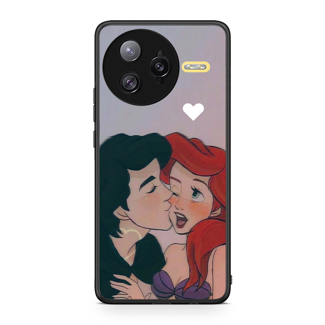 Xiaomi Poco F7 Ultra Mermaid Love Θήκη Αγίου Βαλεντίνου από τη Smartfits με σχέδιο στο πίσω μέρος και μαύρο περίβλημα | Smartphone case with colorful back and black bezels by Smartfits