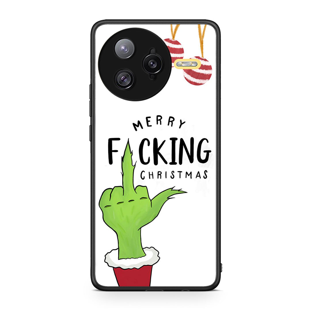 Xiaomi Poco F7 Ultra Merry F Xmas θήκη από τη Smartfits με σχέδιο στο πίσω μέρος και μαύρο περίβλημα | Smartphone case with colorful back and black bezels by Smartfits