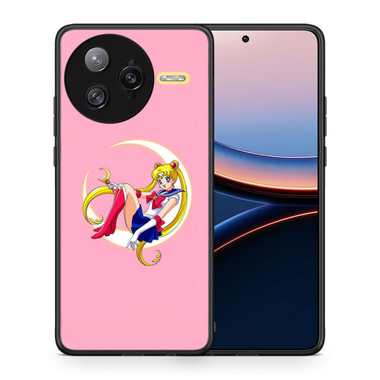 Θήκη Xiaomi Poco F7 Ultra Moon Girl από τη Smartfits με σχέδιο στο πίσω μέρος και μαύρο περίβλημα | Xiaomi Poco F7 Ultra Moon Girl case with colorful back and black bezels