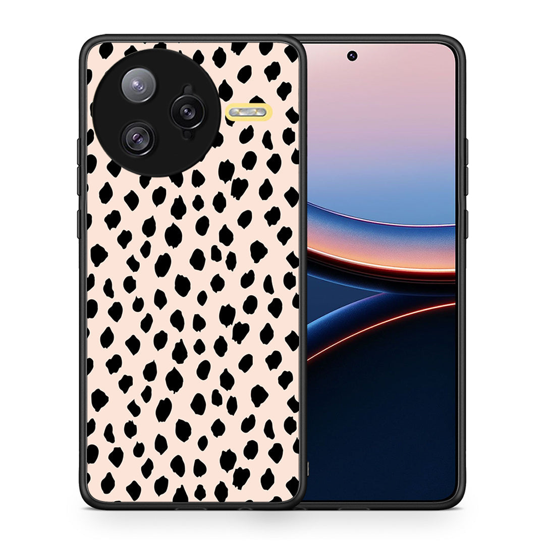 Θήκη Xiaomi Poco F7 Ultra New Polka Dots από τη Smartfits με σχέδιο στο πίσω μέρος και μαύρο περίβλημα | Xiaomi Poco F7 Ultra New Polka Dots case with colorful back and black bezels