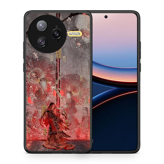 Θήκη Xiaomi Poco F7 Ultra Nezuko Kamado από τη Smartfits με σχέδιο στο πίσω μέρος και μαύρο περίβλημα | Xiaomi Poco F7 Ultra Nezuko Kamado case with colorful back and black bezels