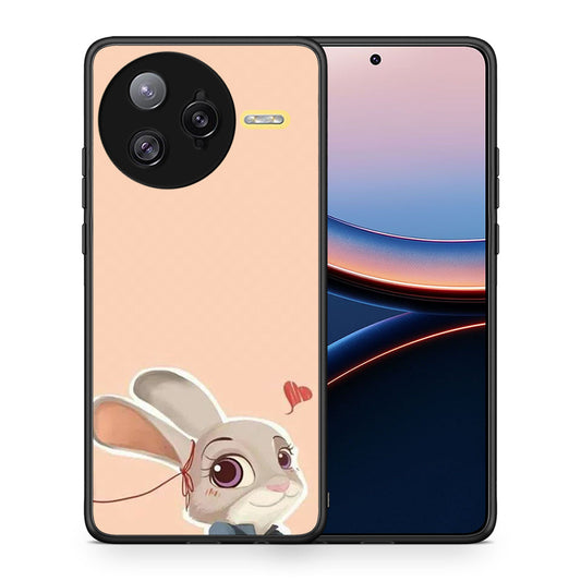 Θήκη Xiaomi Poco F7 Ultra Nick Wilde And Judy Hopps Love 2 από τη Smartfits με σχέδιο στο πίσω μέρος και μαύρο περίβλημα | Xiaomi Poco F7 Ultra Nick Wilde And Judy Hopps Love 2 case with colorful back and black bezels