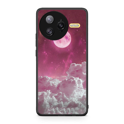 Xiaomi Poco F7 Ultra Pink Moon Θήκη από τη Smartfits με σχέδιο στο πίσω μέρος και μαύρο περίβλημα | Smartphone case with colorful back and black bezels by Smartfits