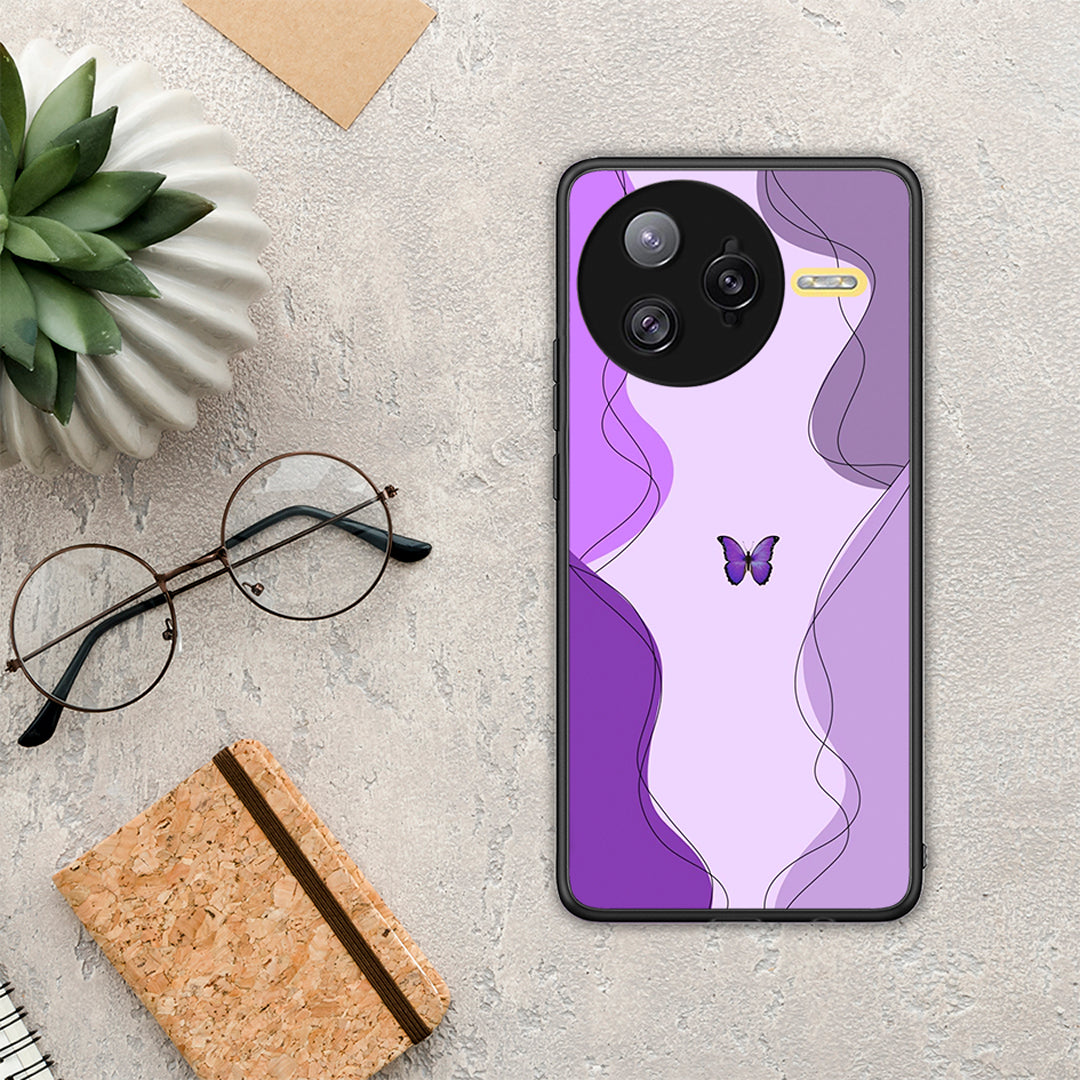 Purple Mariposa - Xiaomi Poco F7 Ultra θήκη
